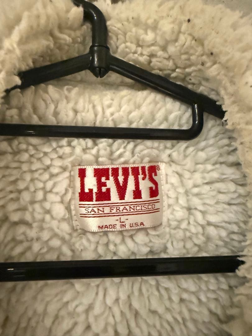 LEVI'S ボアライニング デニムジャケット L