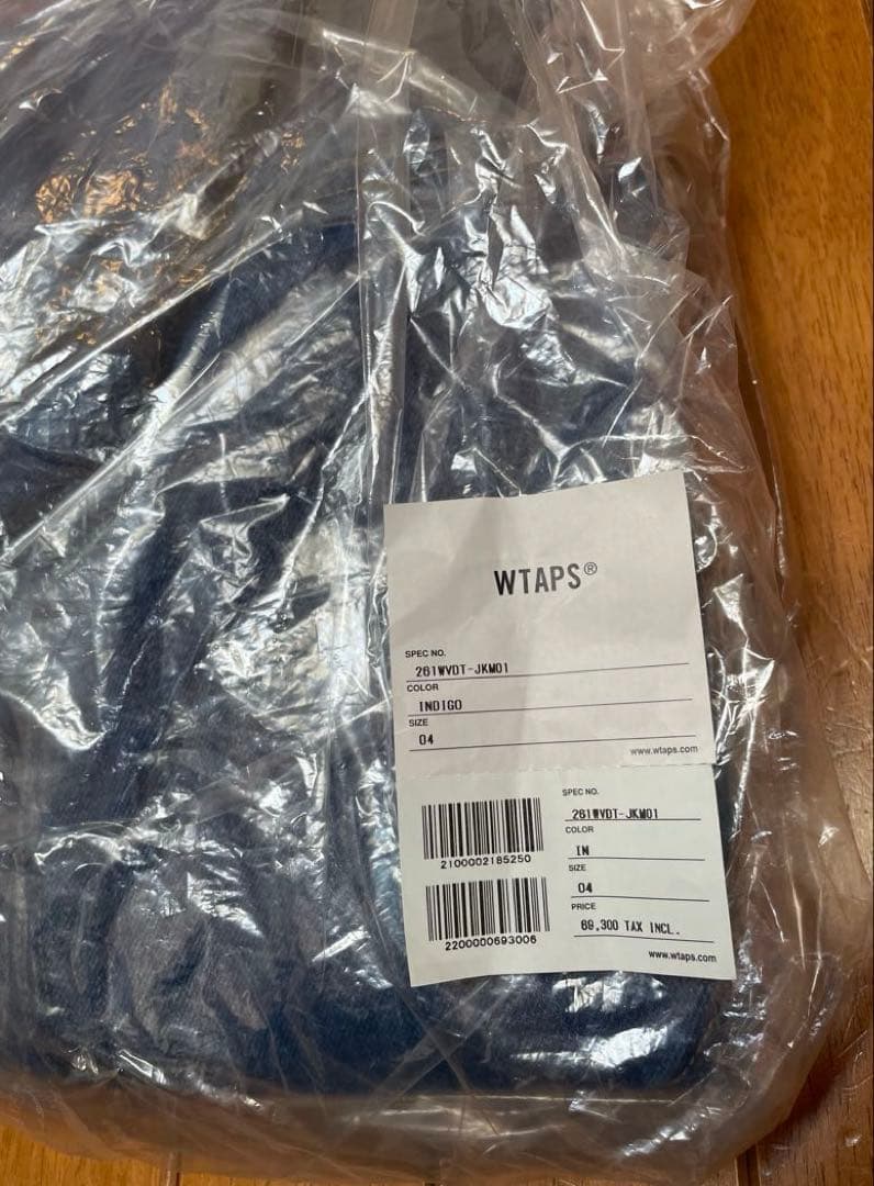 WTAPS 26SS D00M / JACKET デニムジャケット　サイズXL
