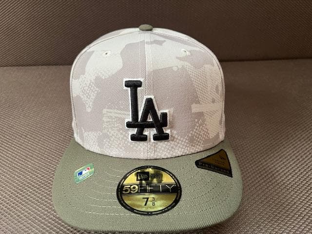 大谷翔平着用ドジャース Armed Forces Day59FIFTY7₋3/8