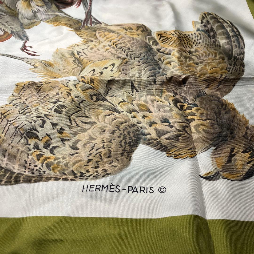 エルメス ビンテージ スカーフ 動物