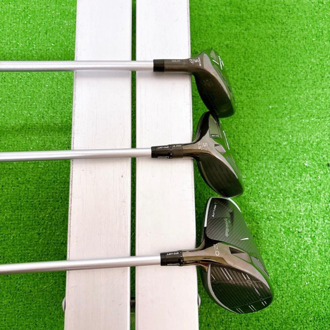 高年式　TaylorMade テーラーメイド　QI35 レディース　3本セット