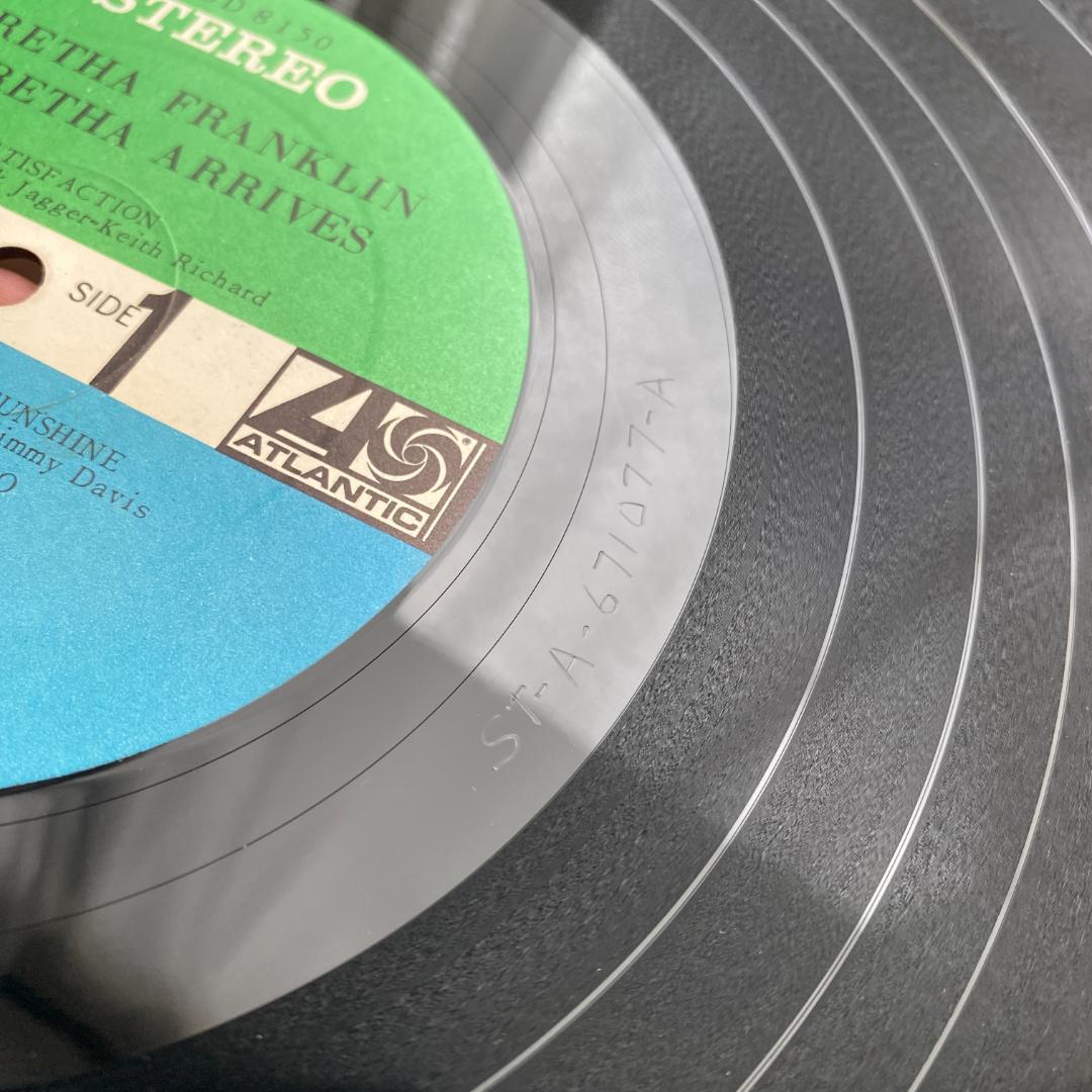 洋楽 LP Aretha Franklin Arrives US ORG