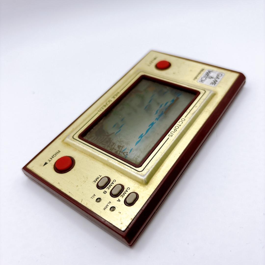 【希少】任天堂 ゲーム&ウォッチ オクトパス GAME & WATCH