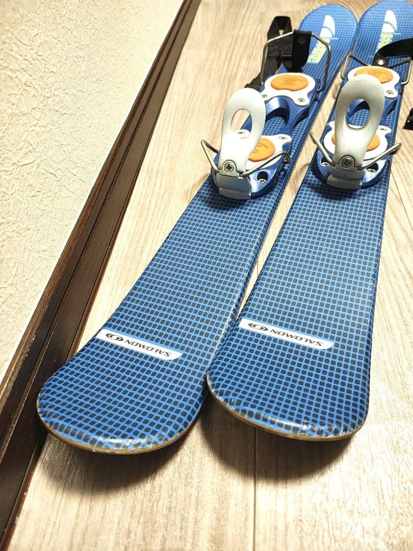 【状態良好☆】90cm　SALOMONファンスキー板♪　ツインチップ！