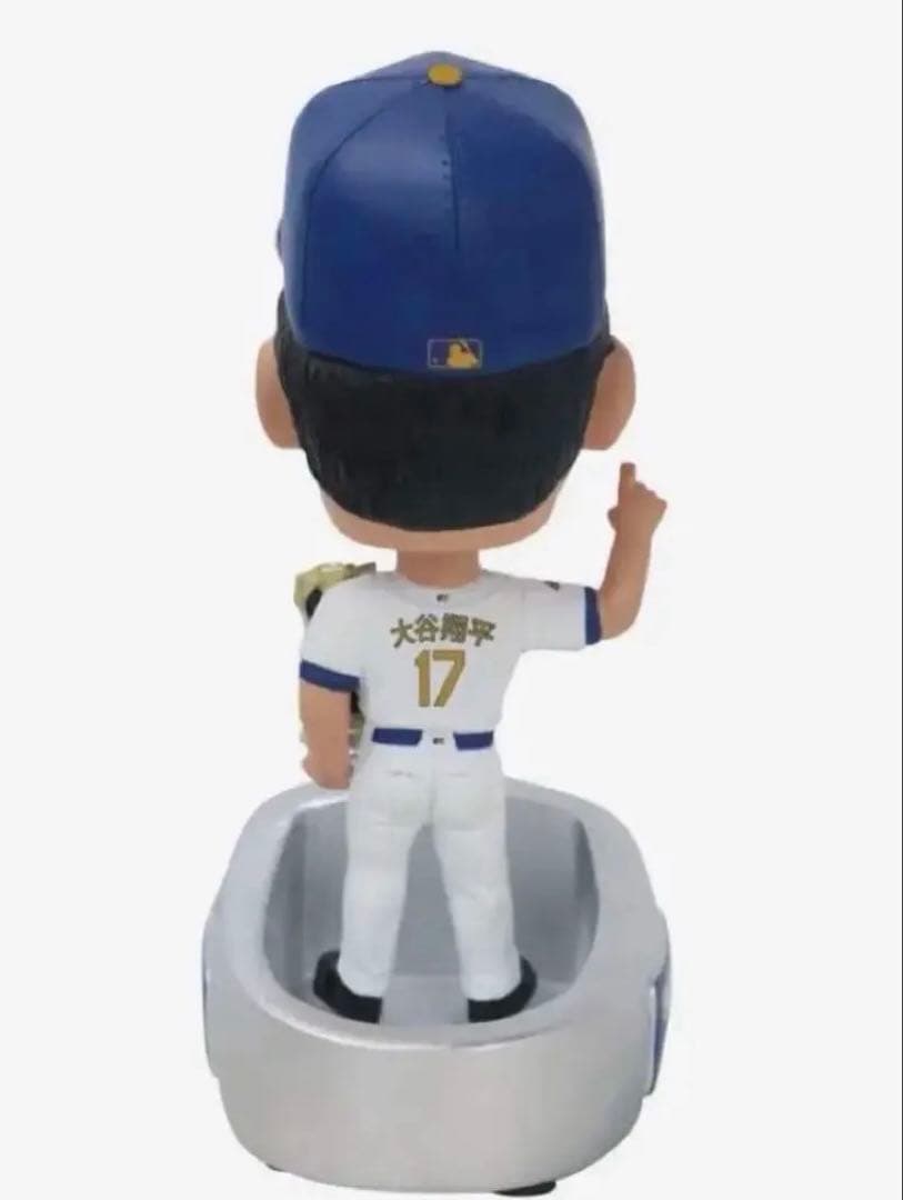 【大谷翔平】ワールドシリーズチャンピオン ゴールドジャージミニボブルヘッド 新品