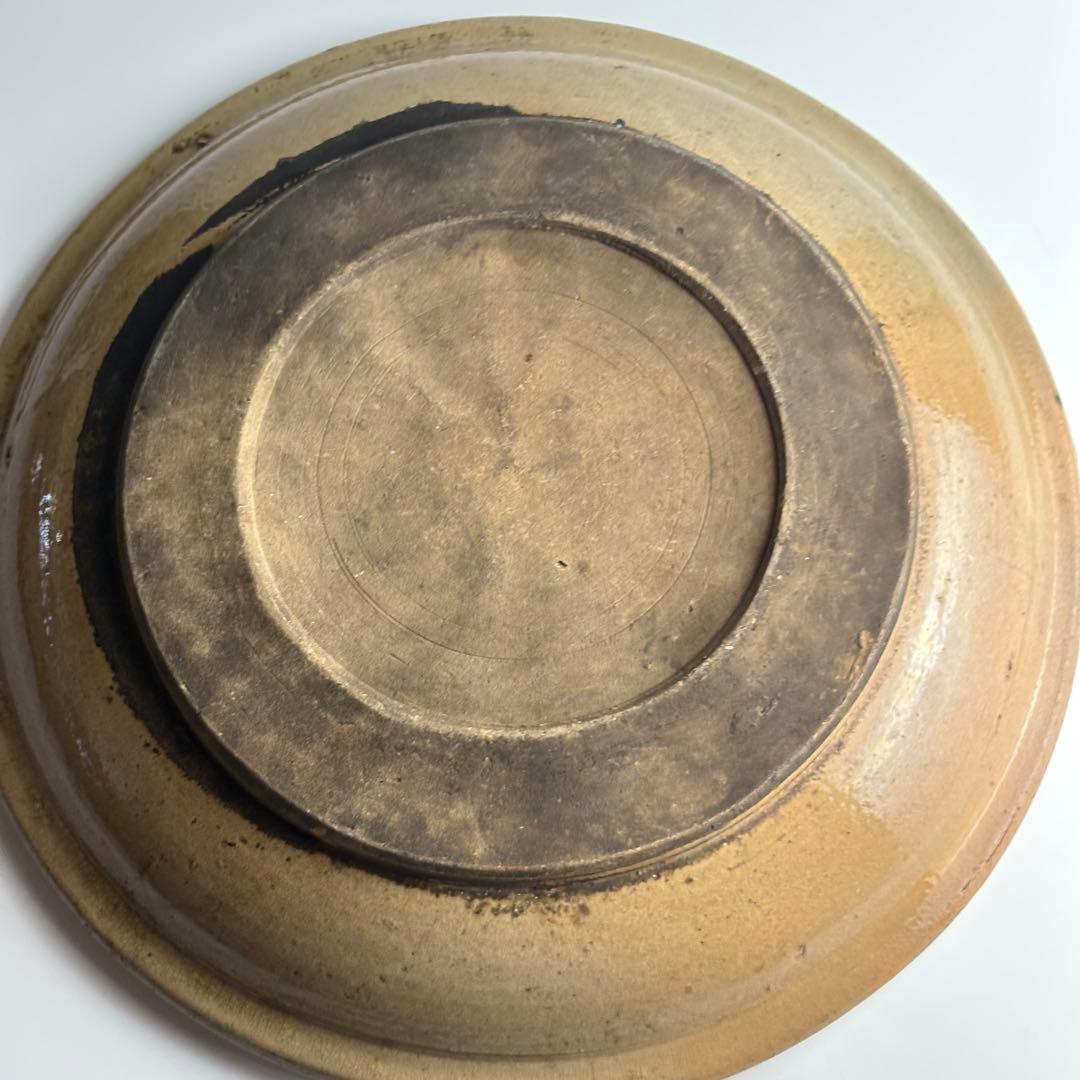 古瀬戸 馬の目皿 皿 陶芸 古美術 焼物 古陶磁器