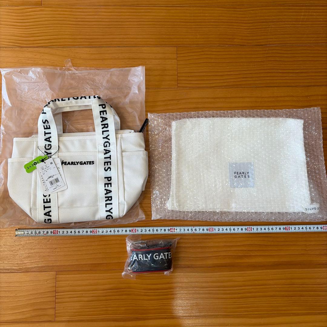 パーリーゲイツカートバック　ボールケース　シューズケース　セット
