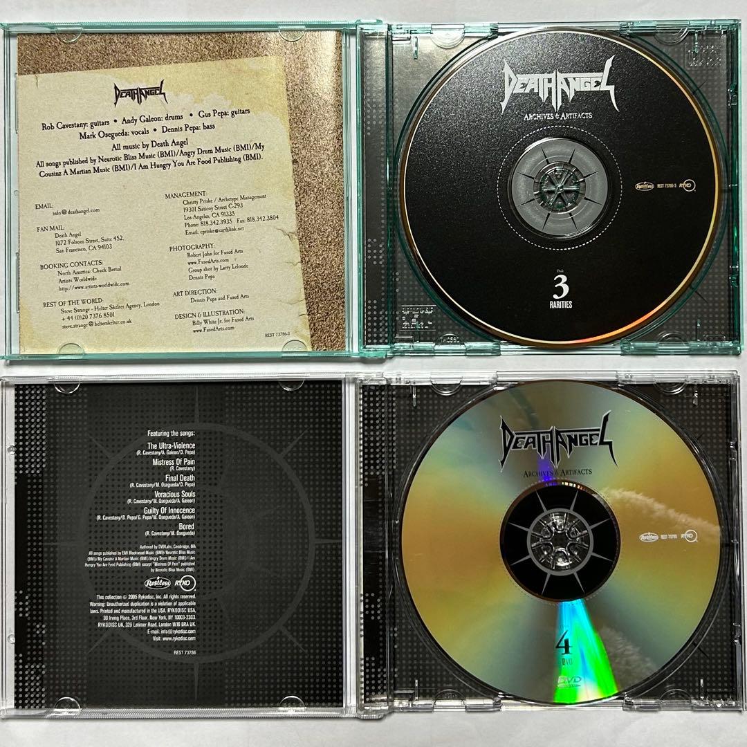 Death Angel 3CD DVD 4枚組 スラッシュメタル