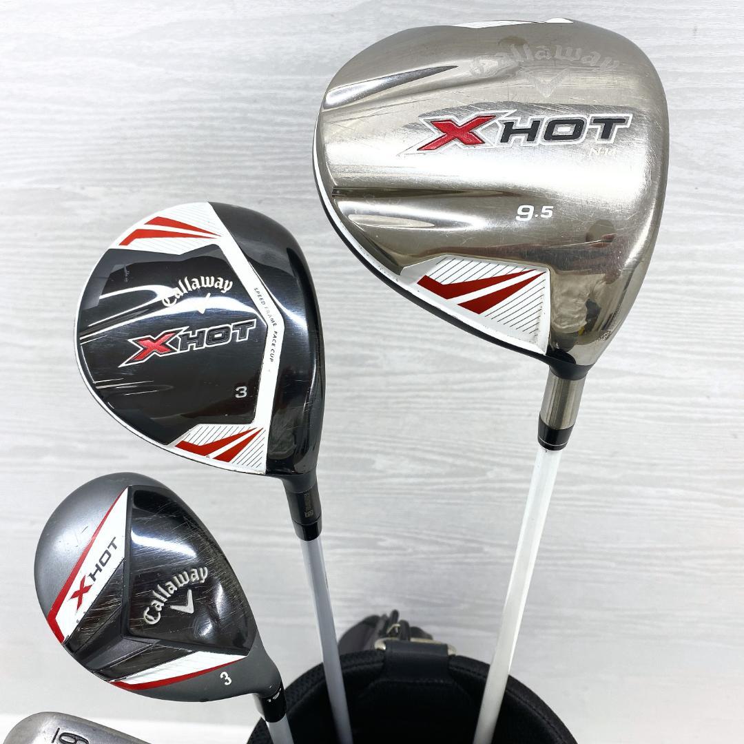【超豪華‼】 Callaway XHOT キャロウェイ ゴルフクラブ セット S