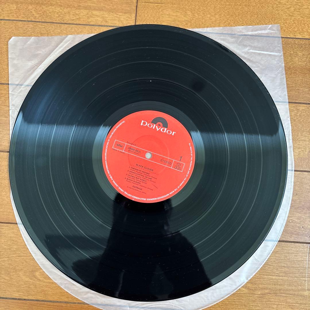 OUTRAGE Black Clouds(LPレコード)