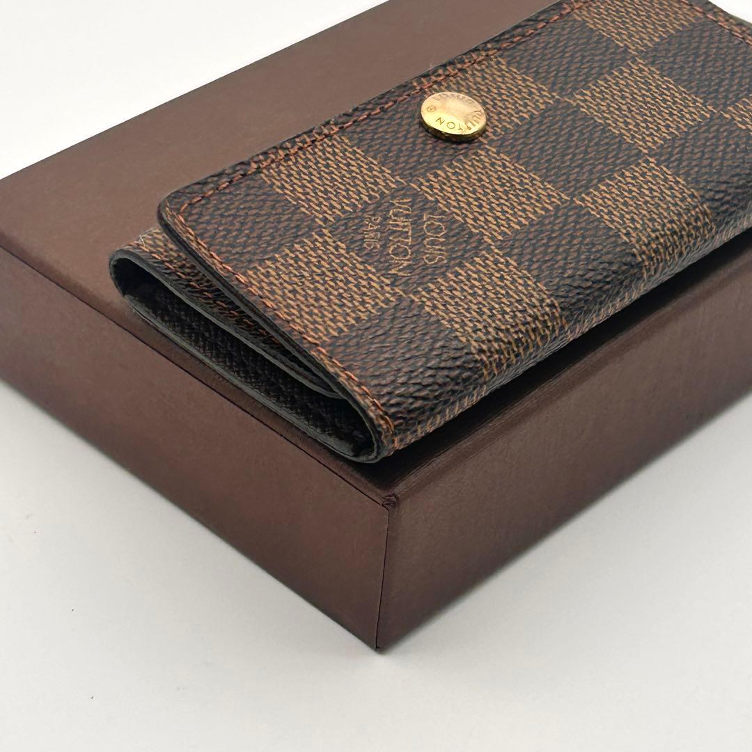 美品✨ LOUIS VUITTON ダミエ キーケース ミュルティクレ4