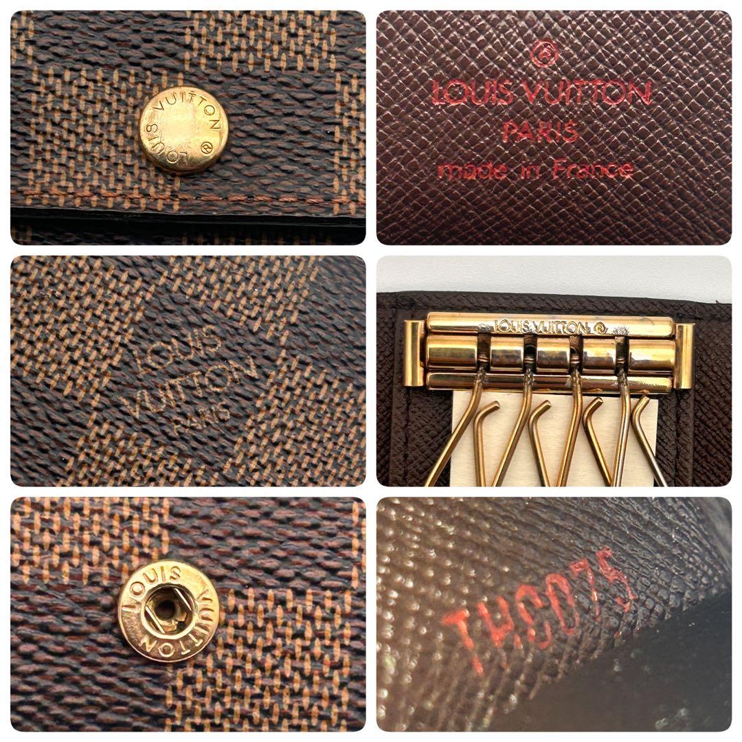 美品✨ LOUIS VUITTON ダミエ キーケース ミュルティクレ4
