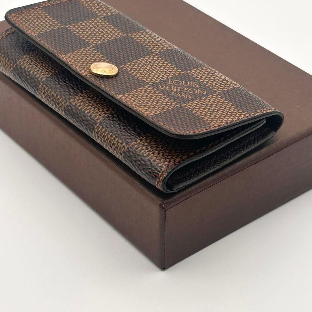 美品✨ LOUIS VUITTON ダミエ キーケース ミュルティクレ4