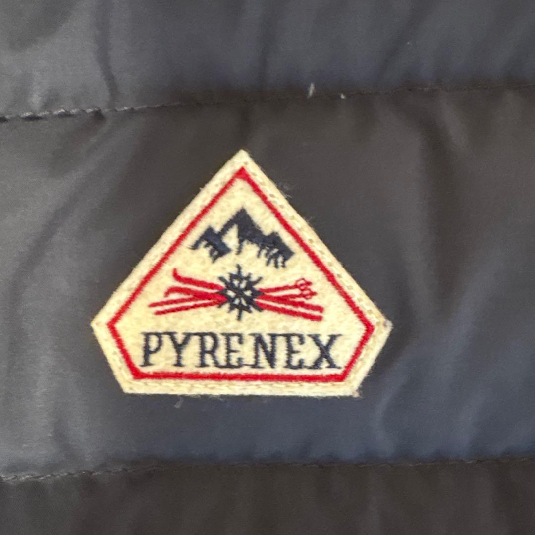 PYRENEX ネイビー ダウンベスト　サイズ36