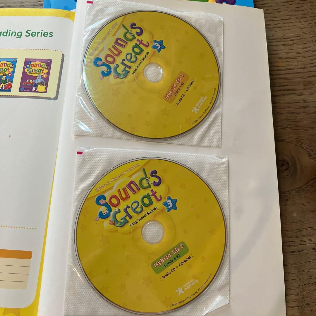 Sounds Great フォニックス教材 5冊セット