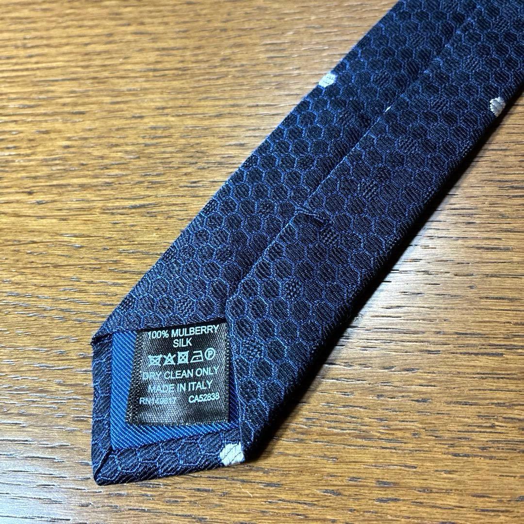【美品】dunhill ダンヒル JFA日本代表 公式ネクタイ