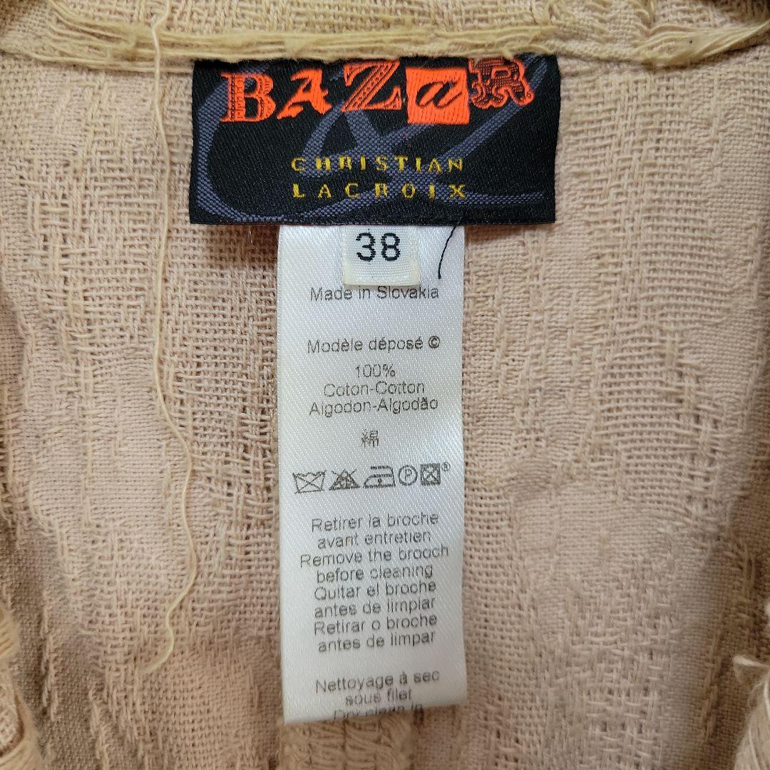 BAZaR de CHRISTIAN LACROIX ☆38☆綿☆ジャケット