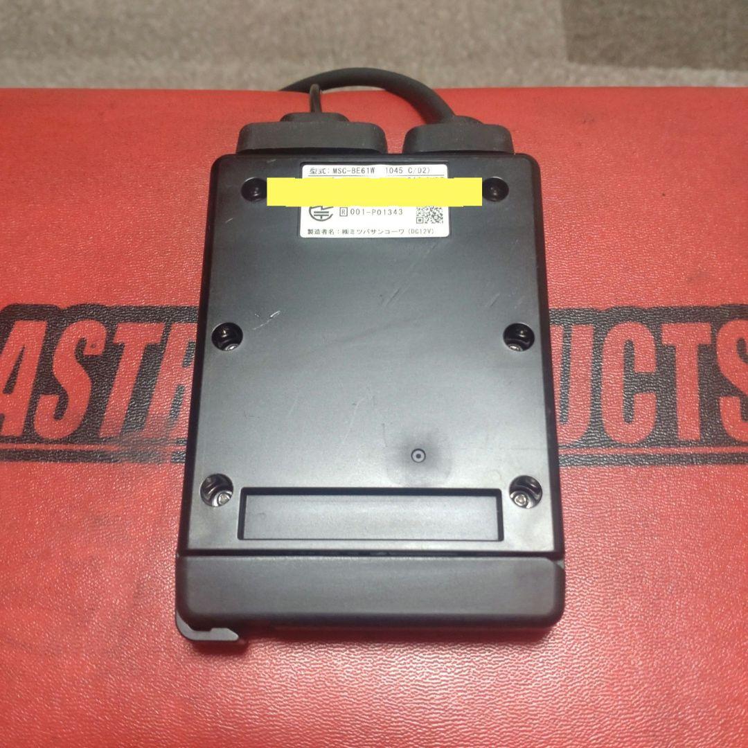 バイク用　ETC　車載器　ミツバ　BE61-W　（検索用）ETC2.0　1146