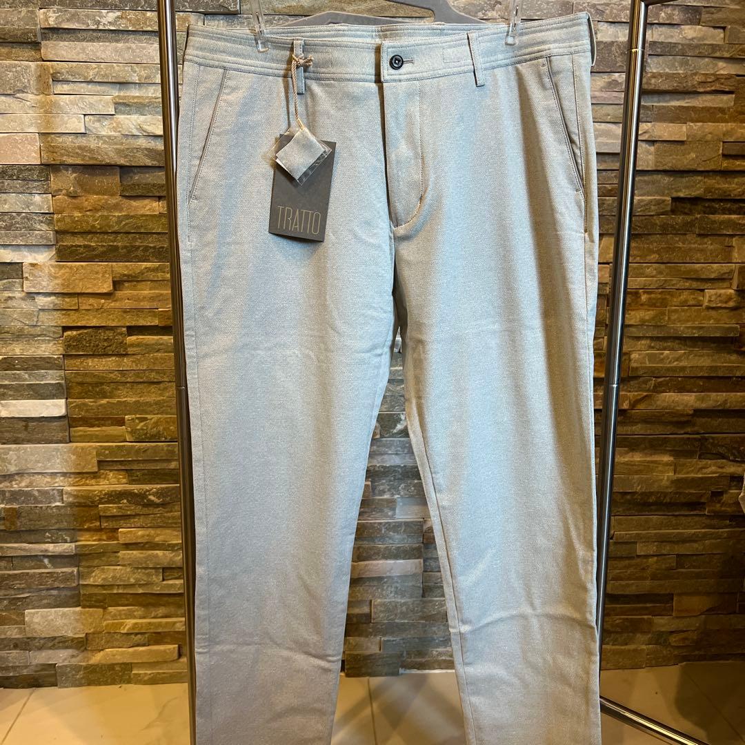 新品⭐️TRATTO トラット⭐️ライトグレー パンツ