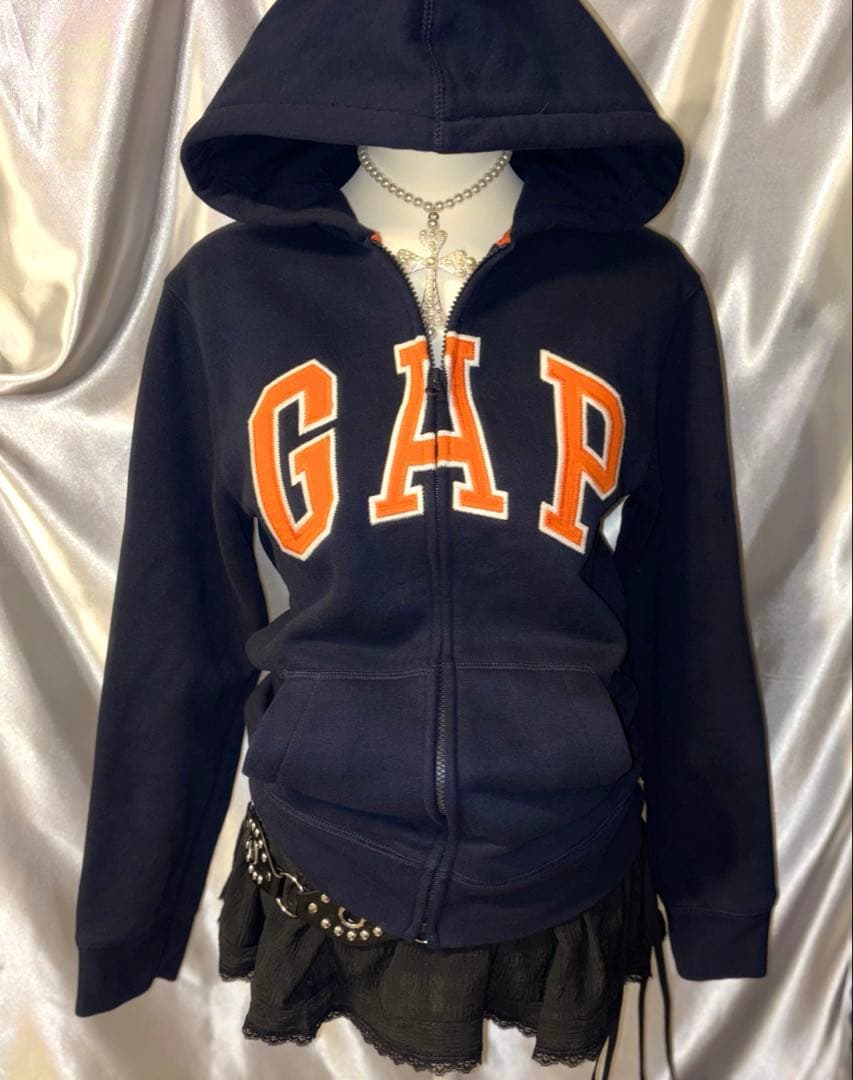 GAP old archive y2k ロゴ パーカー00s 平成ギャル