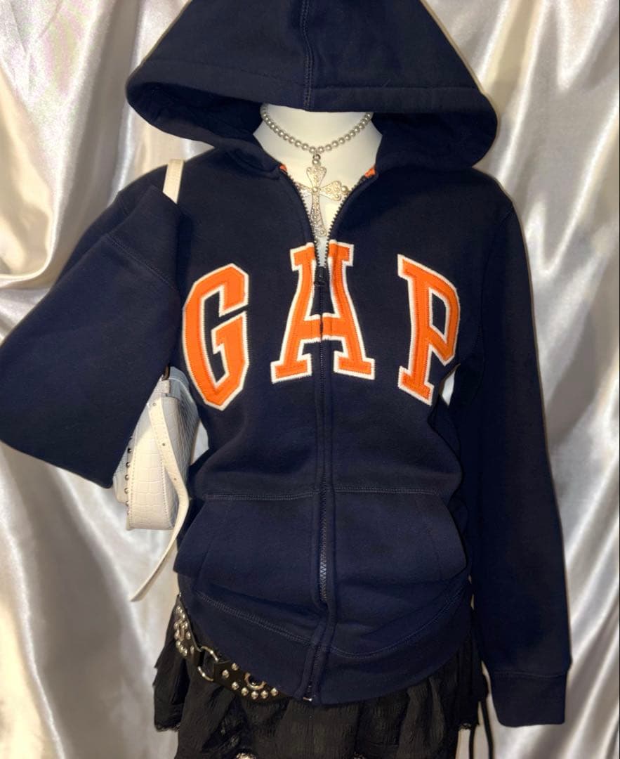 GAP old archive y2k ロゴ パーカー00s 平成ギャル