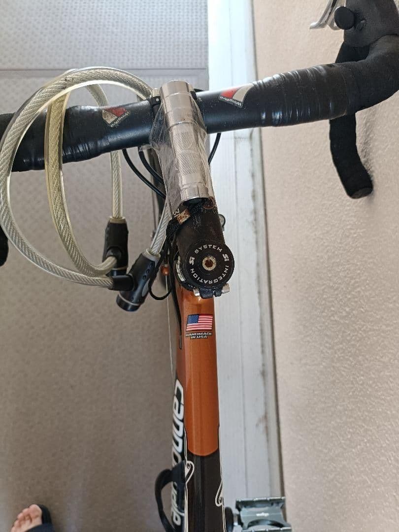レア！Cannondale オレンジ ロードバイク
