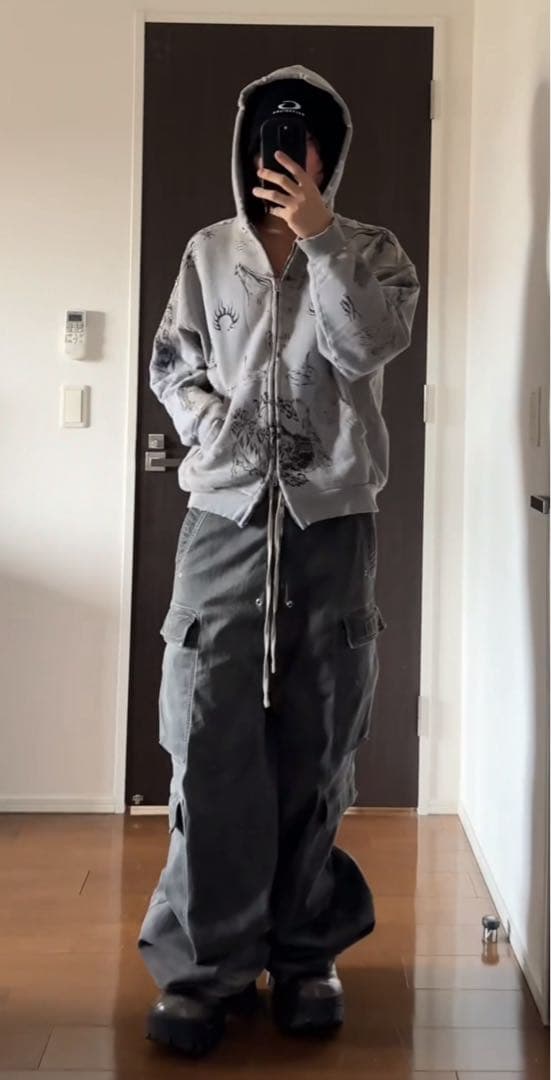 パンツ SS23\"rick owens\"double cargo jumbo belas