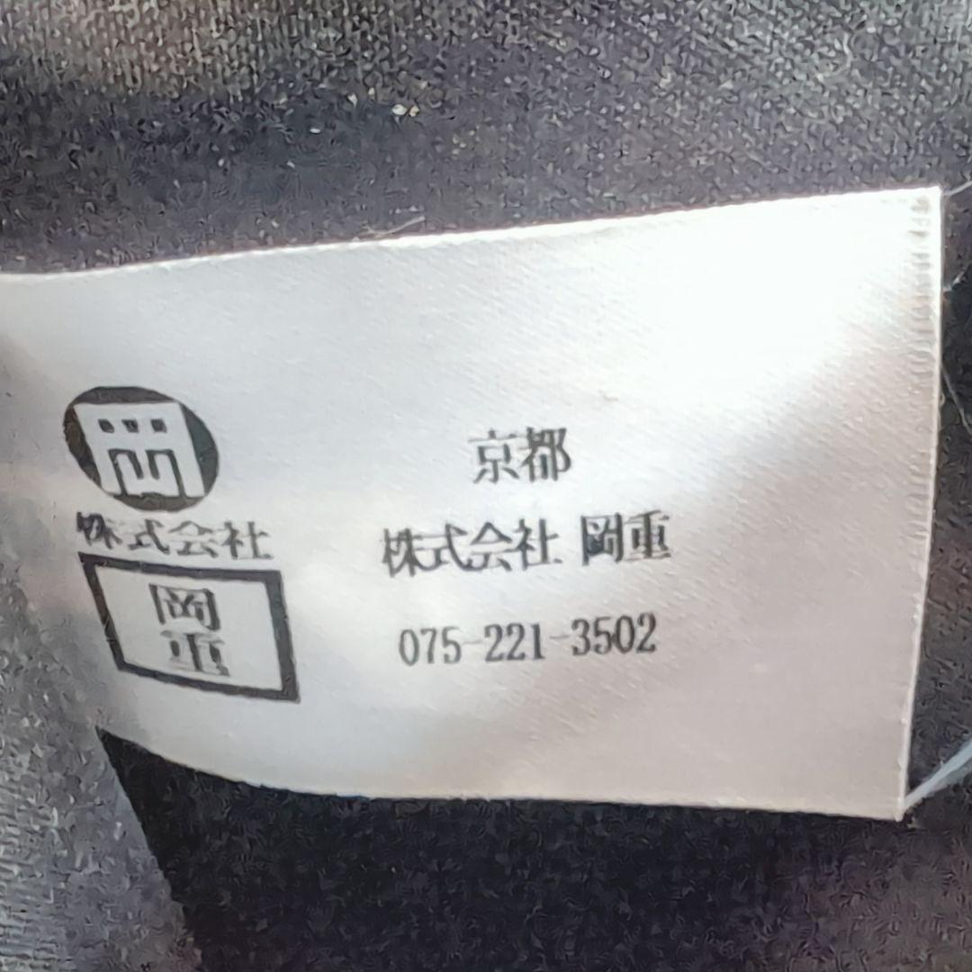 岡重 おかじゅう トートバッグ べっ甲ハンドル 更紗 パッチワーク A4収納可