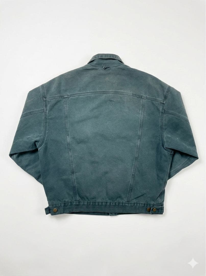 【幻のMedium】USA製 Carhartt HTG JB143 星タグ