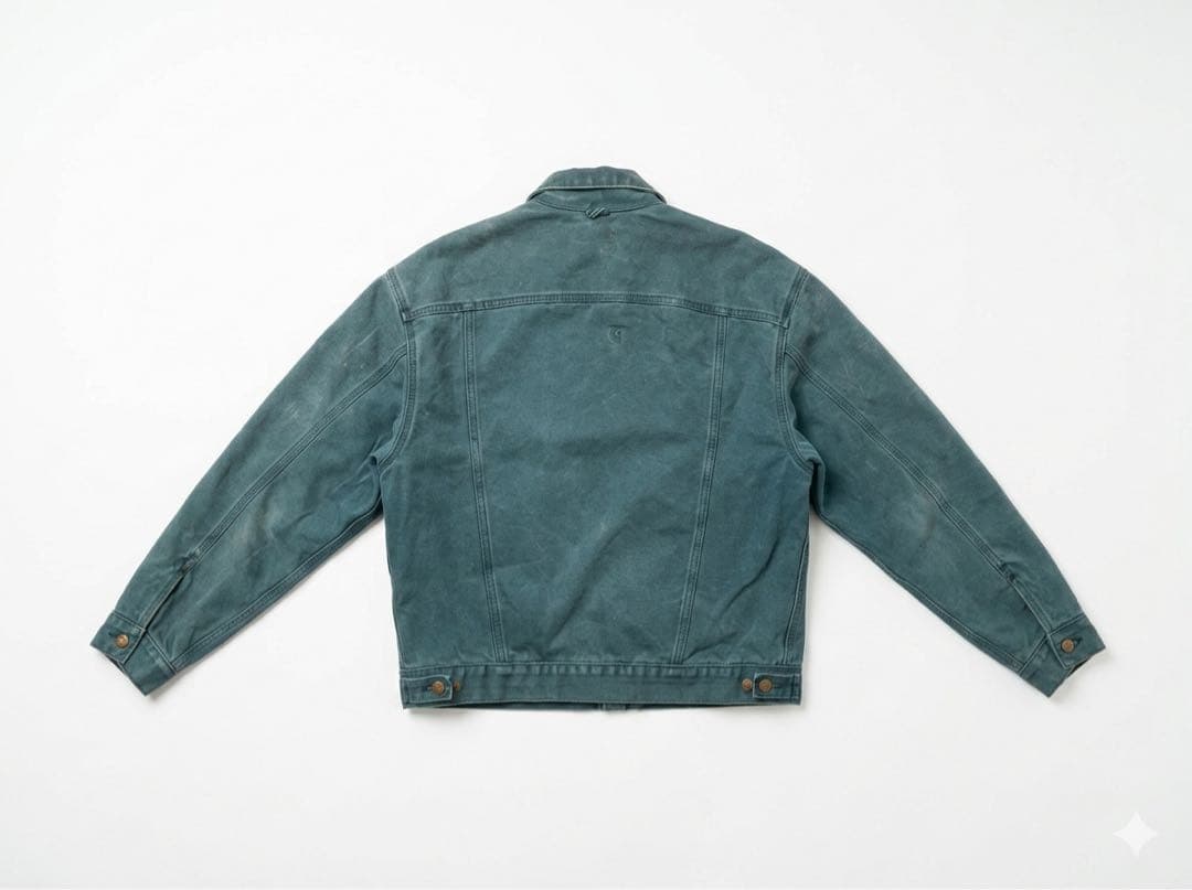 【幻のMedium】USA製 Carhartt HTG JB143 星タグ