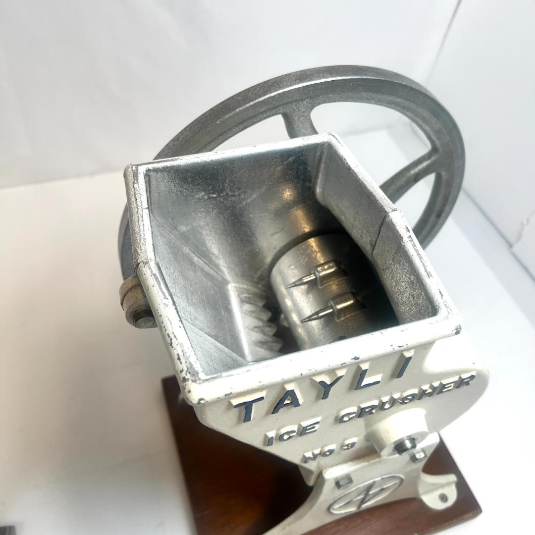 TAYLI アイスクラッシャー NO. 3、手動製氷機、1960年代、イタリア製