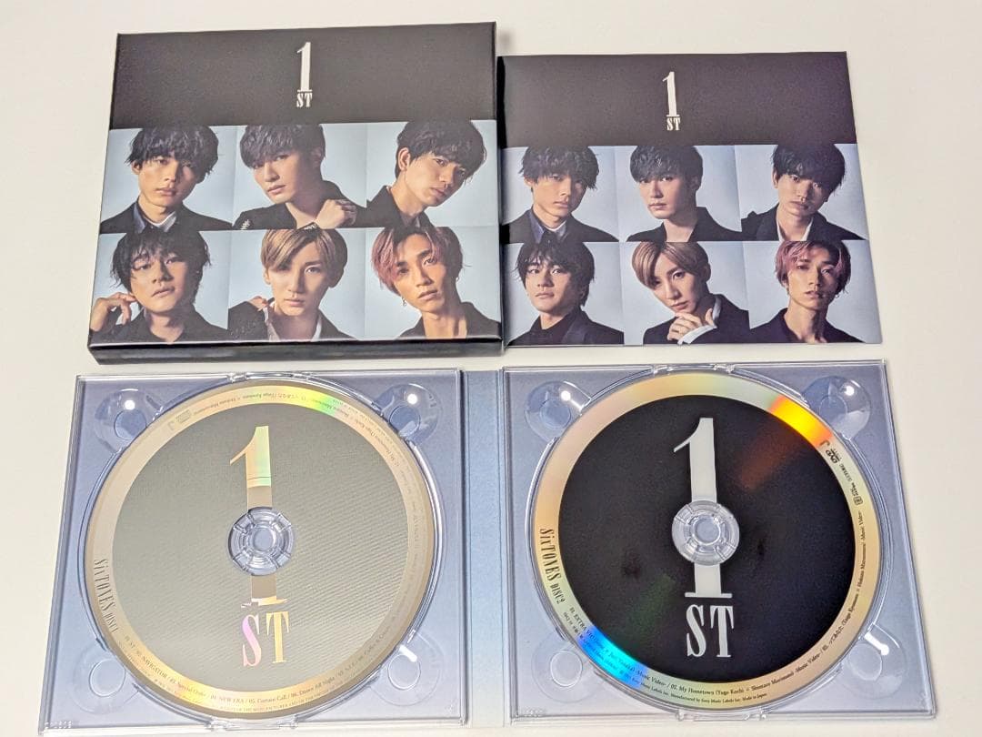 SixTONES　アルバム 1st 初回盤A/B/通常盤 3点セット
