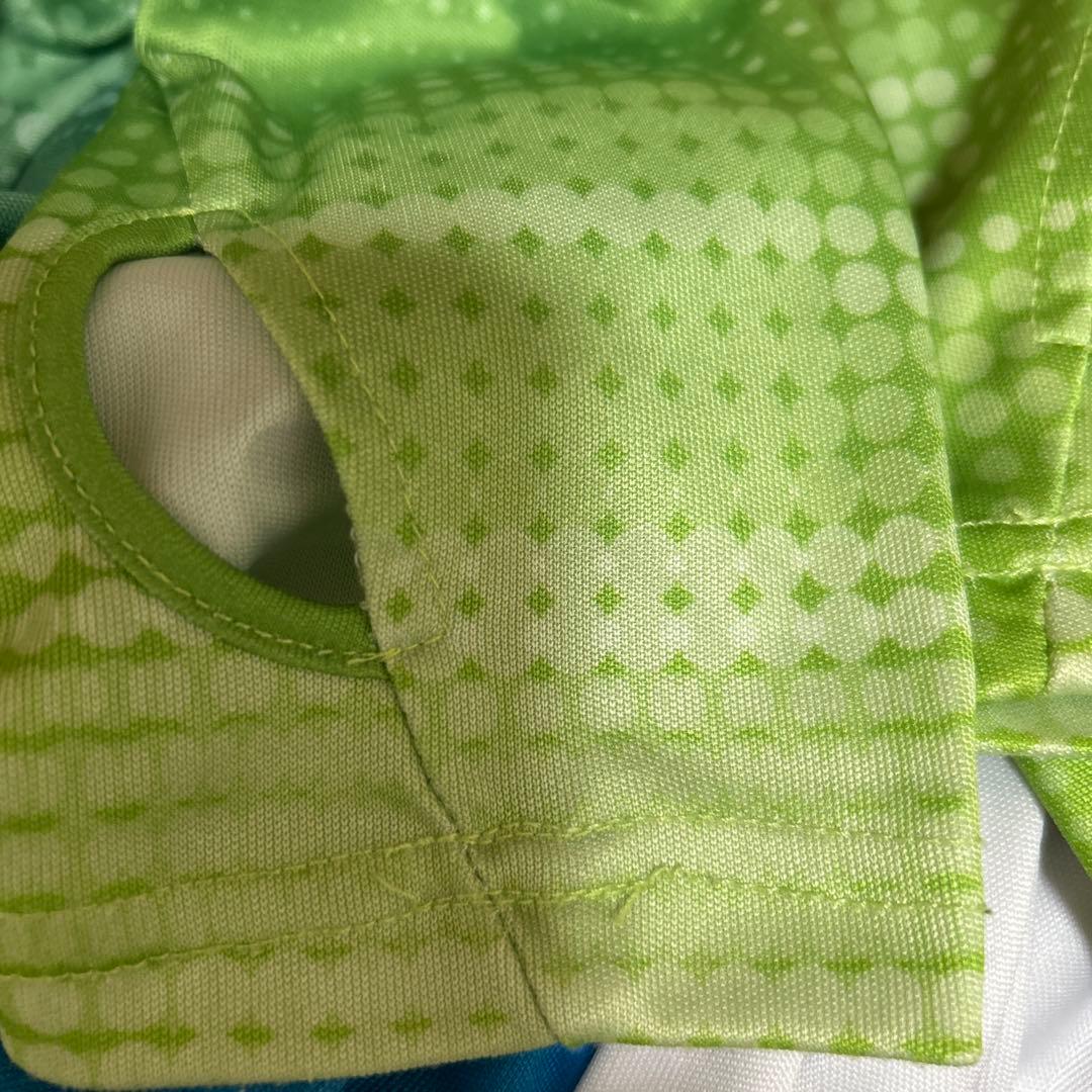 海外マラソン　ドイツ　ハノーファー　長袖Tシャツ　M 〜L ネックカバー　指通し