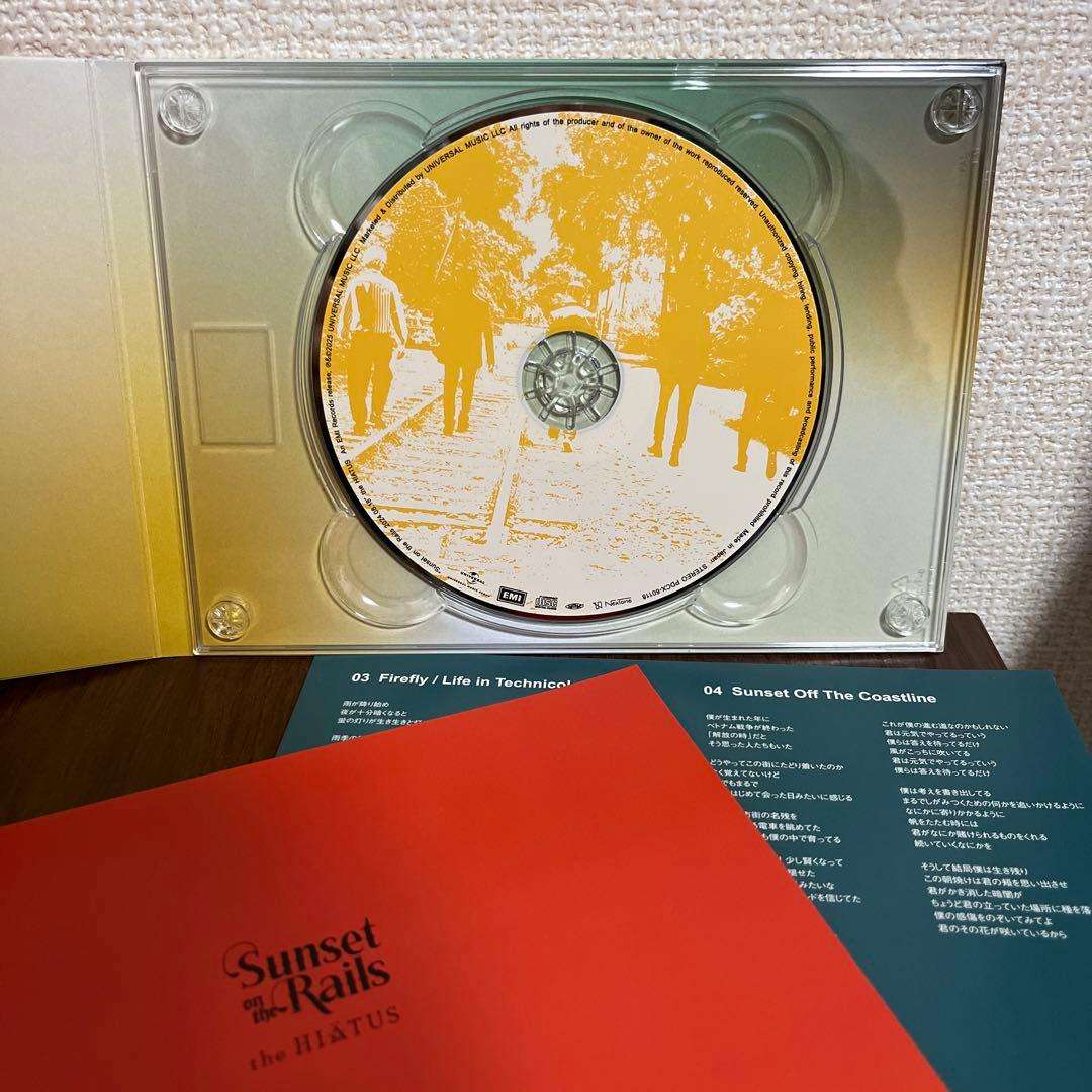 Sunset on the Rails the HIATUS CD+フォトブック