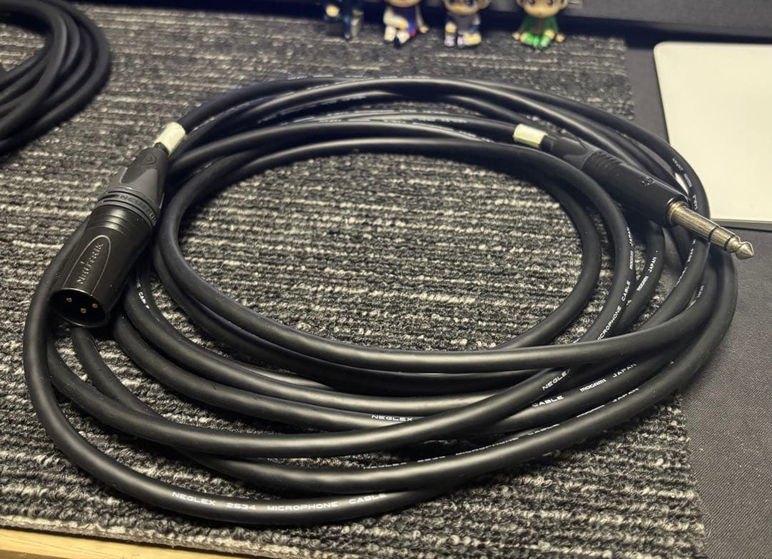 MOGAMI 2534 TRS/XLR オス 5m 2本セット