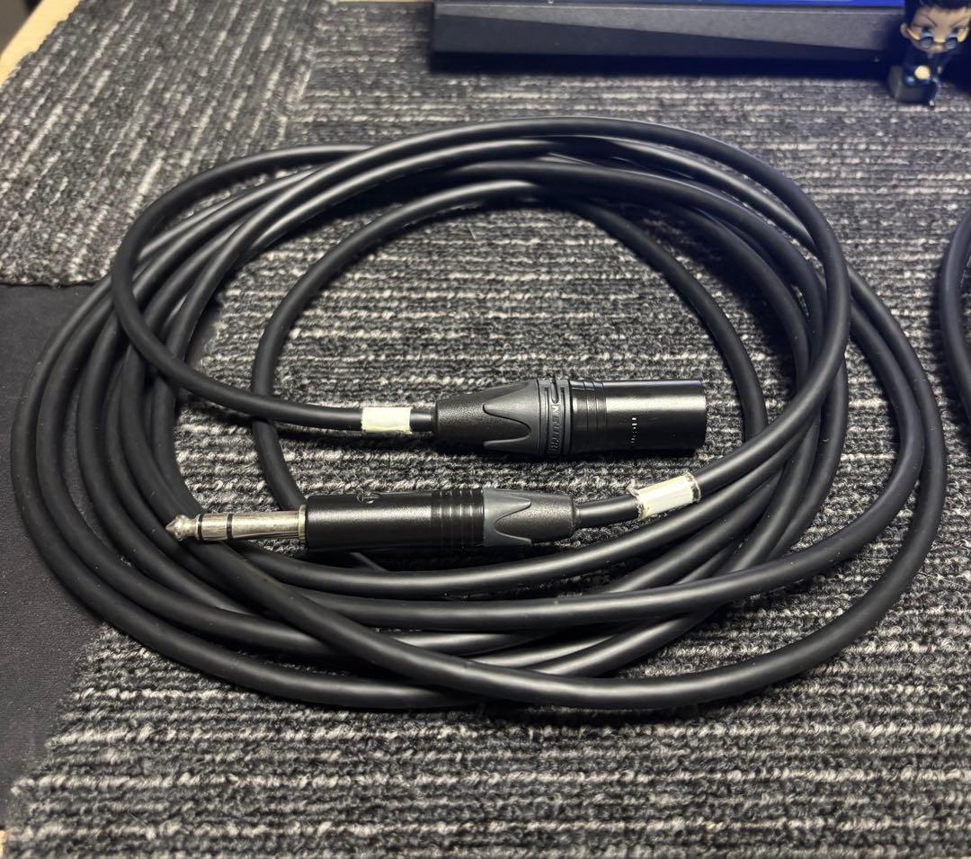MOGAMI 2534 TRS/XLR オス 5m 2本セット