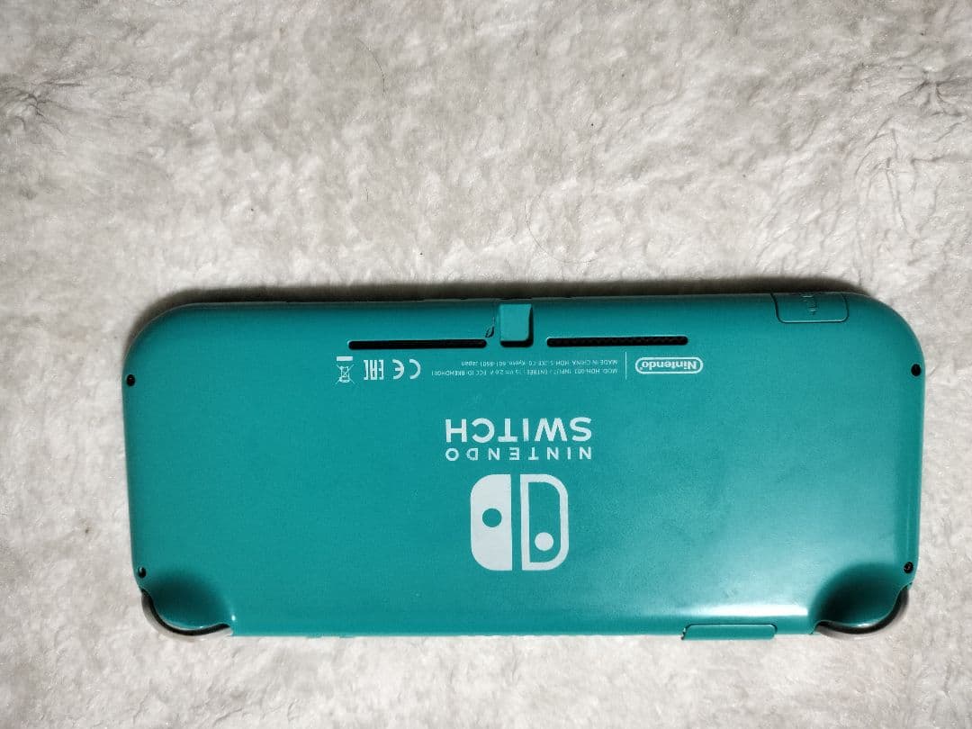 ジャンクNintendo Switch Lite ターコイズ液晶×通電ボタン音〇