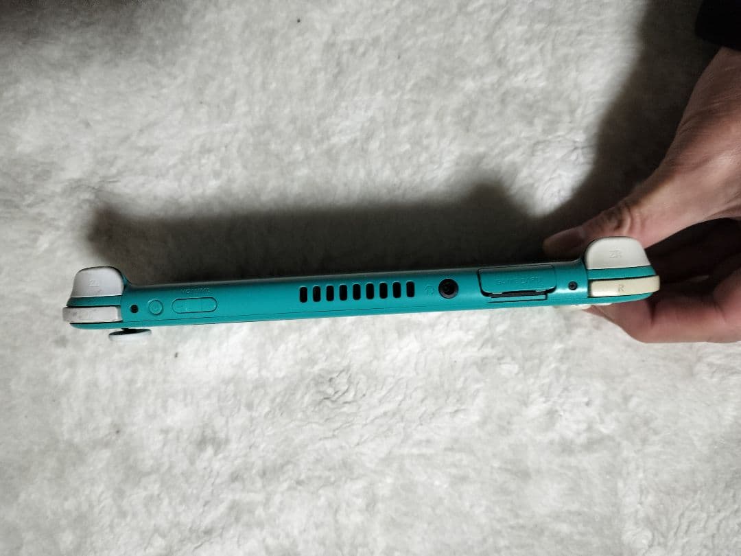 ジャンクNintendo Switch Lite ターコイズ液晶×通電ボタン音〇