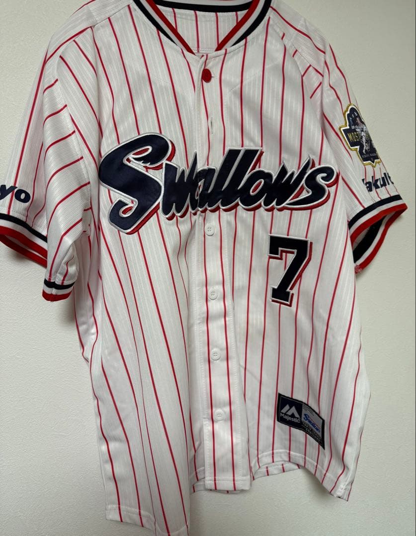 東京ヤクルトスワローズ 長岡秀樹 2024 最多安打記念ユニフォーム Mサイズ