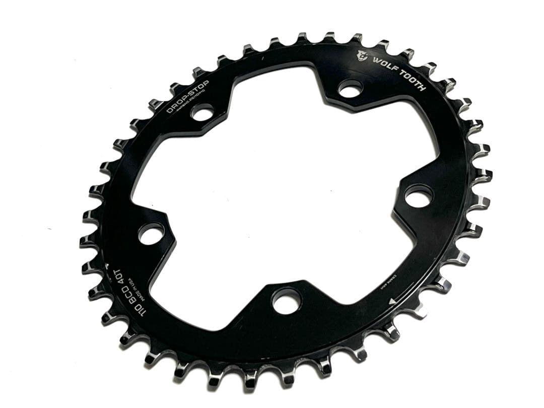 ★ WOLF TOOTH DROP STOP 40t 楕円チェーンリング★