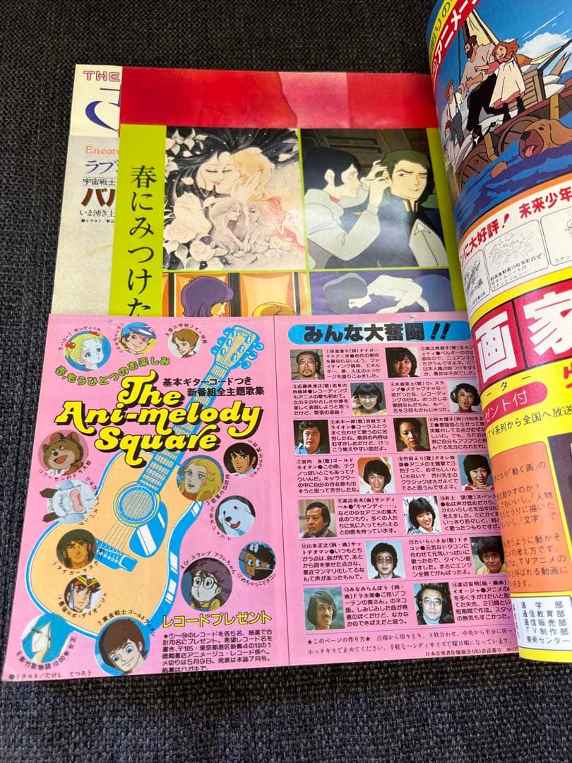 1981年　アニメージュ5月号 銀河鉄道999特集 廃刊雑誌　児童　漫画