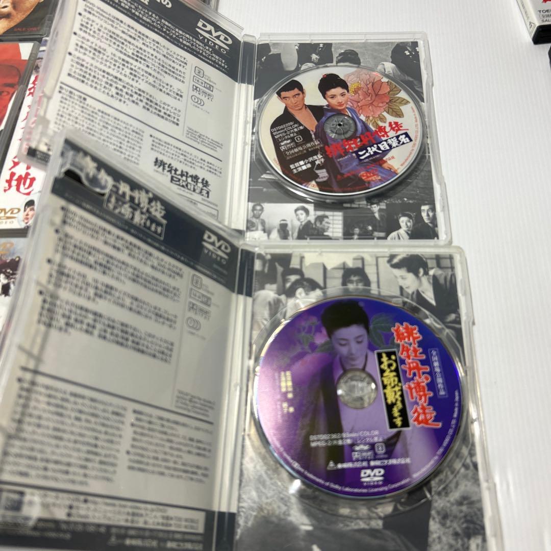 【高倉健出演作品のDVD11枚セット】 網走番外地7枚 緋牡丹博徒4枚