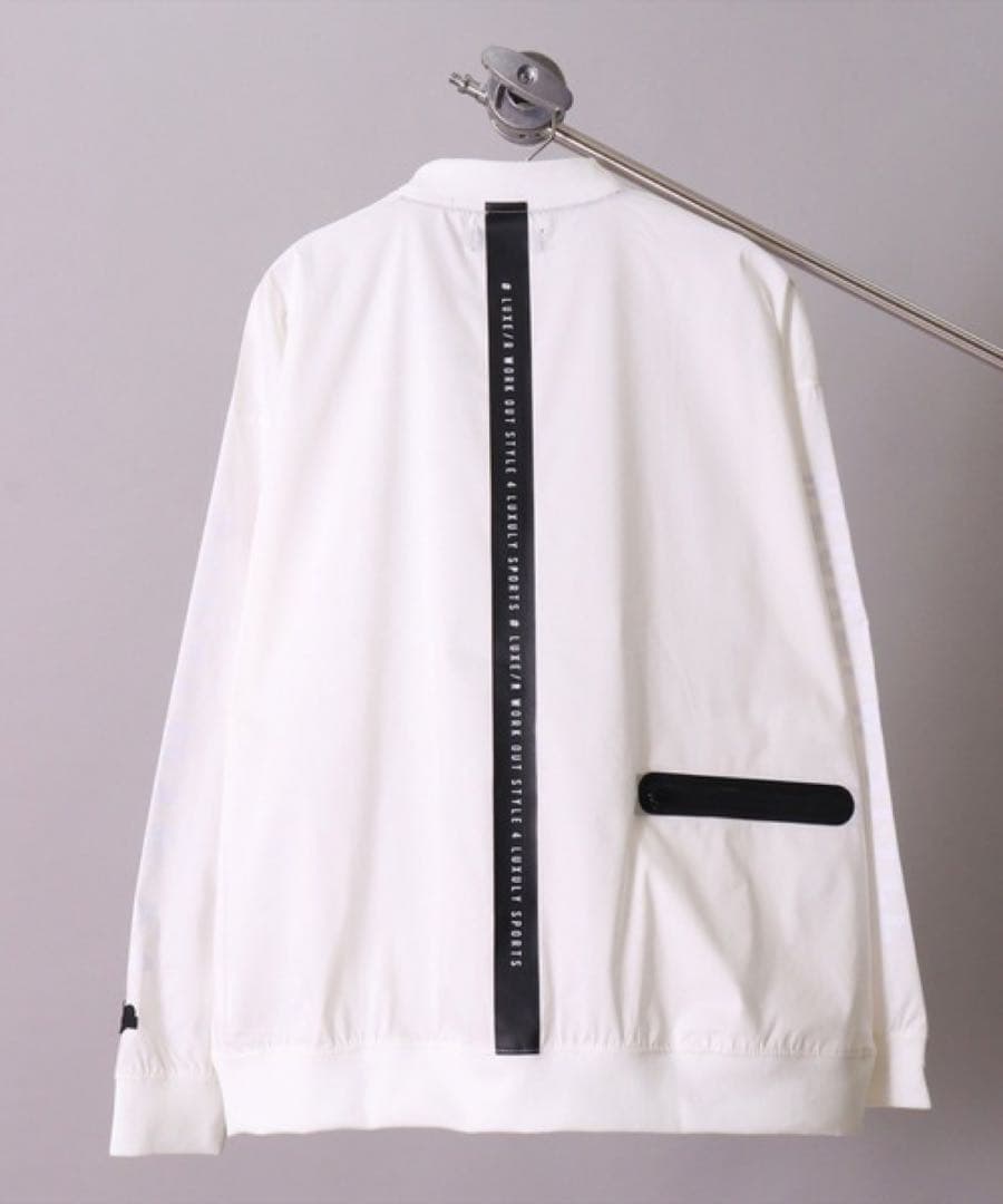 【LUXE/R GOLF】ストレッチ ブロード スウェット モックネック 3L