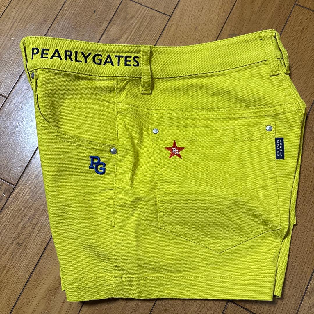 美品パーリーゲイツ　ゴルフパンツ　ショートパンツ　0(S)レディースゴルフウェア