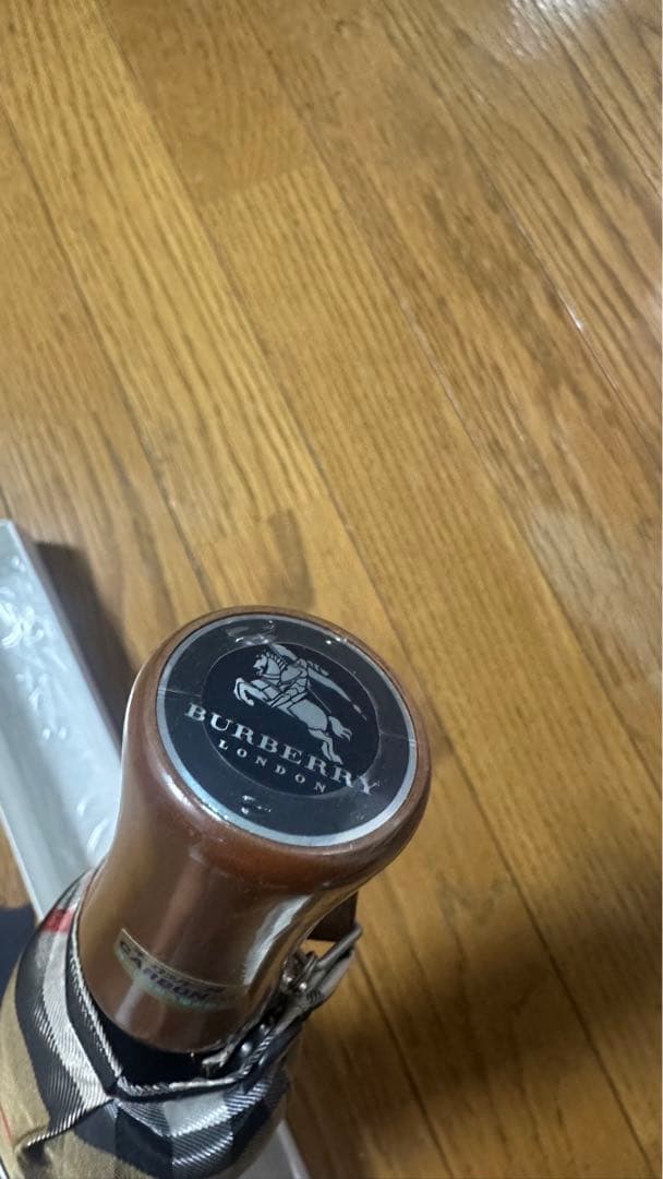 美品　BURBERRY チェック柄 折りたたみ傘