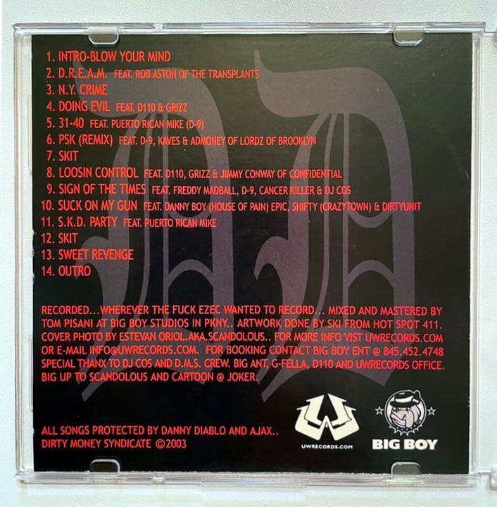 ■激レア■Danny Diablo_ロードイーザック_サンプルCD_新品 非売品