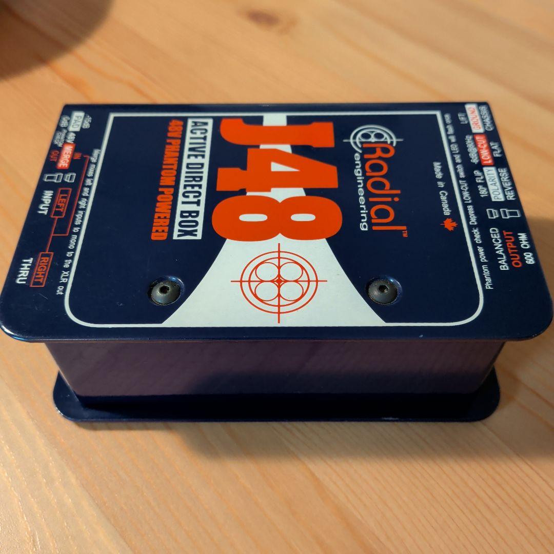 ​【美品・完動品】Radial J48 アクティブDIボックス