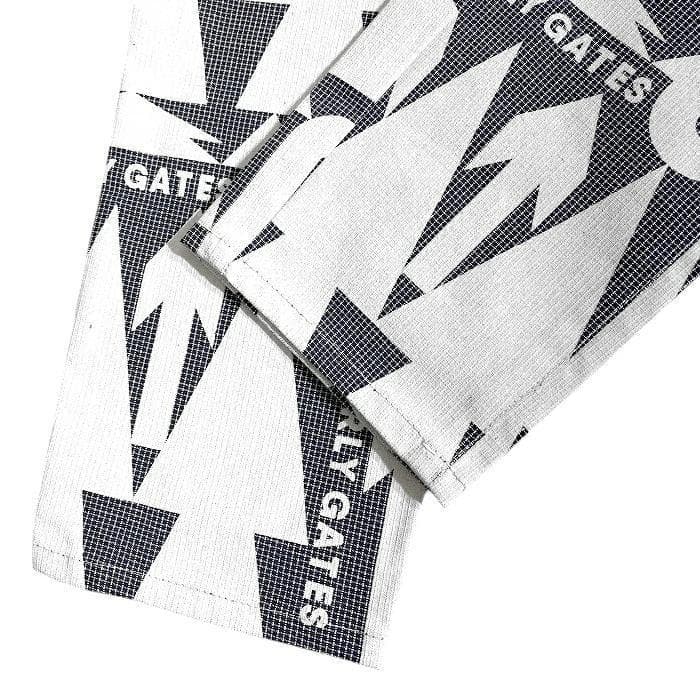 新品 パーリーゲイツ ツリー柄 TCドビーストレッチロングパンツ M（W72