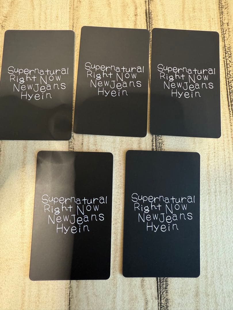 NewJeans Supernatural ヘイン 2周年記念 トレカ