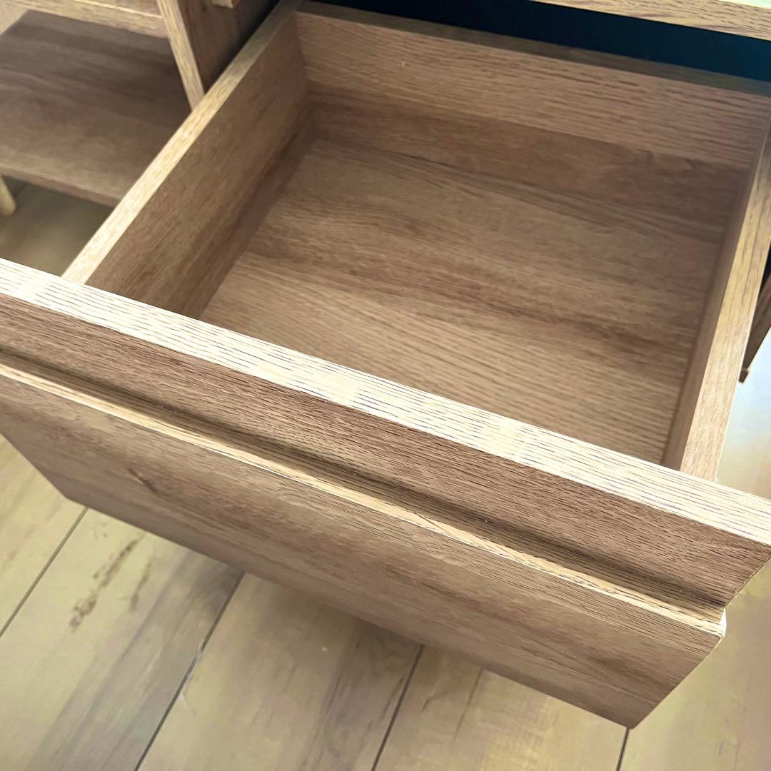 y*i様 【完成品・2023年購入】LOWYA テーブルドレッサー 鏡台 メイク